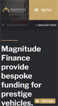 Mobile Screenshot of magnitudefinance.com